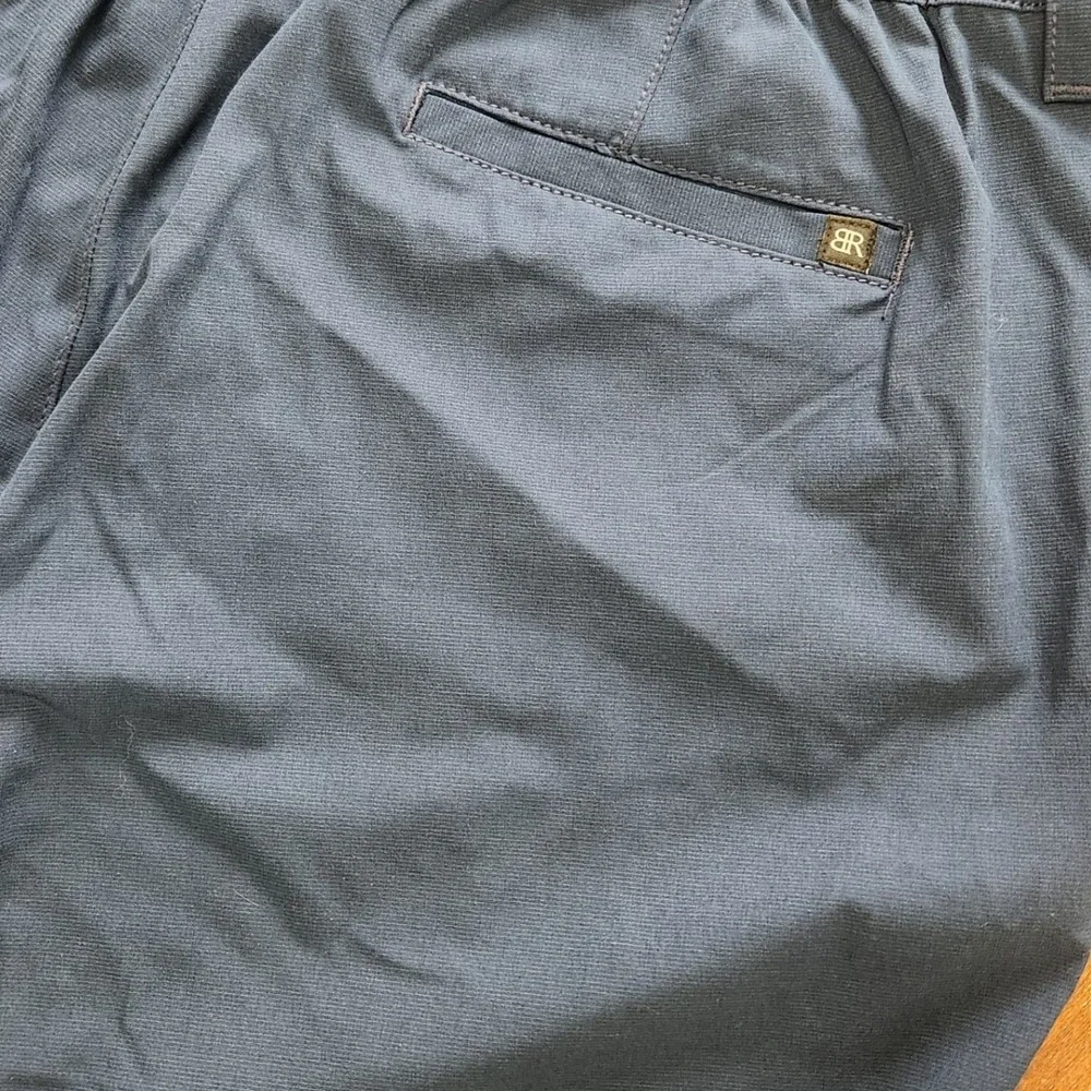 Banana Republic Navy Blue Mens flat‎ front Shorts size 38